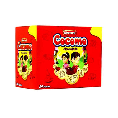 BISCONNI COCOMO DOUBLE CHOCOLATE 24PCS