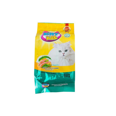 KITTY CAT FOOD 500GM CHICKEN&VEGETABLE