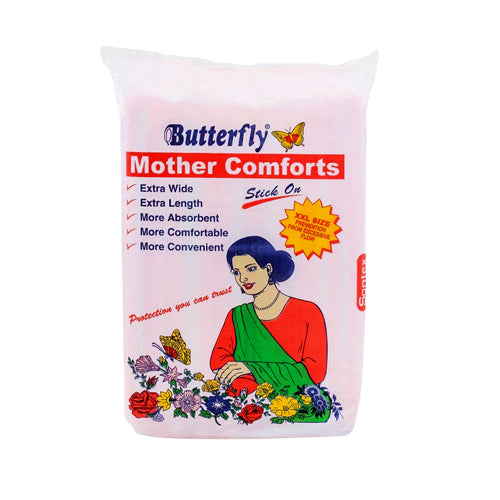 BUTTERFLY MOTHER COMFORT 10PCS EXTRA LARGE