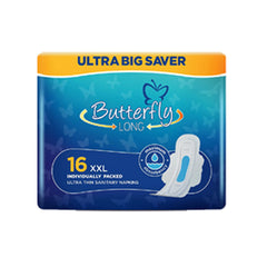 BUTTERFLY PADS ULTRA LONG NAPKINS 16S