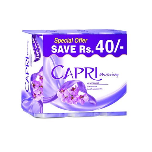 CAPRI SOAP 150GM 3PCS PURPLE