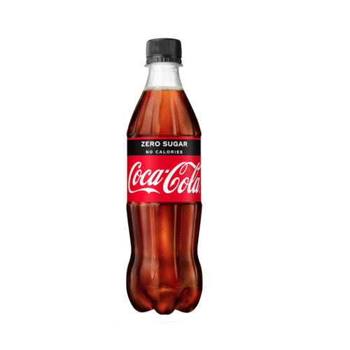 COCA COLA SUGAR FREE 500ML BOTTLE