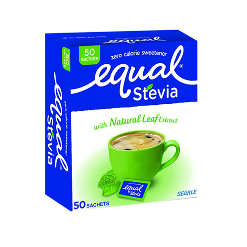 EQUAL STEVIA WITH NATURAL LEAF EXTRACT 50S