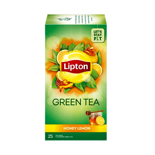 LIPTON GREEN TEA BOX 25PCS LEMON&HONEY