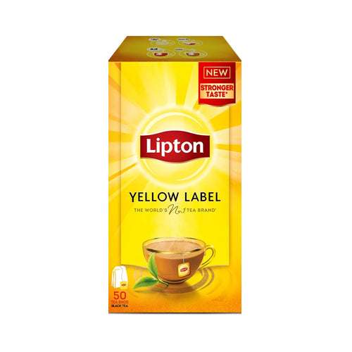 LIPTON TEA BAG YELLOW LABEL 50PCS