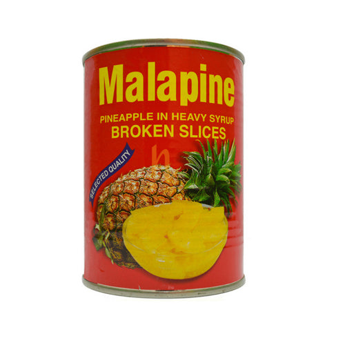 MALAPINE PINEAPPLE 565GM BROKEN SLICES