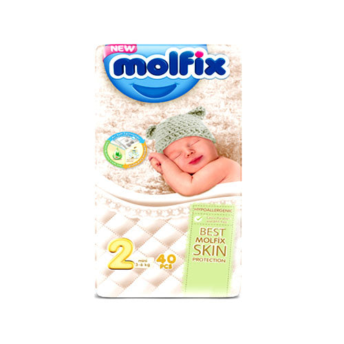MOLFIX DIAPERS 40PCS MINI