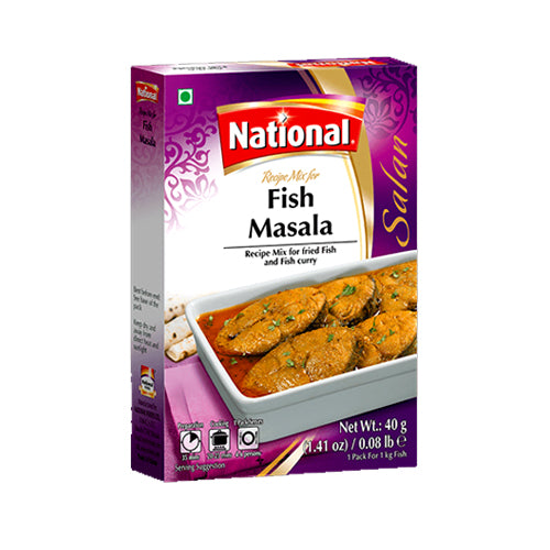 NATIONAL MASALA 40GM FISH
