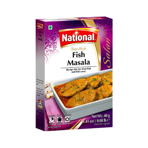 NATIONAL MASALA 80GM FISH