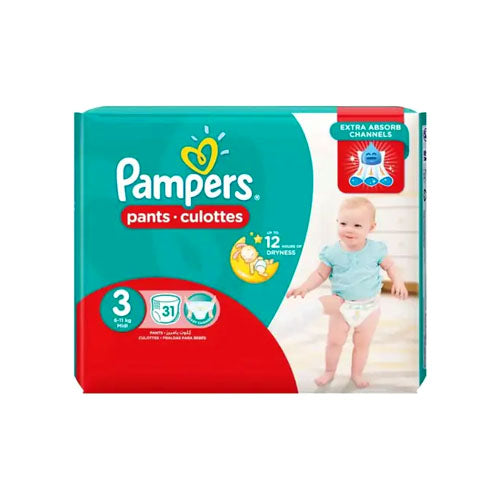 PAMPERS PANTS 31PCS MIDI