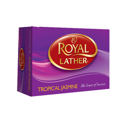 ROYAL LATHER SOAP 125GM TROPICAL JASMINE