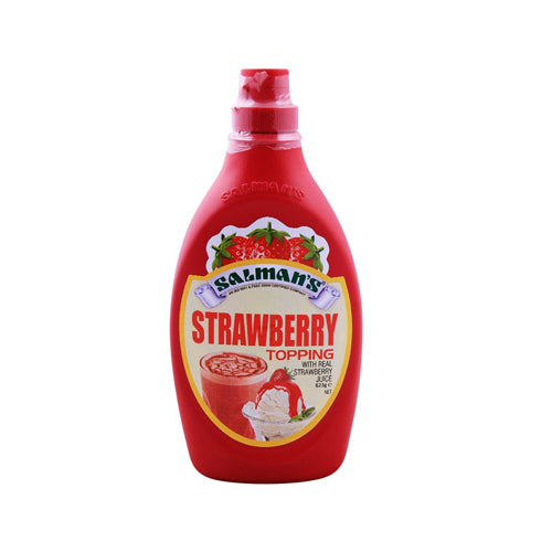 SALMANS STRAWBERRY TOPPING 623GM