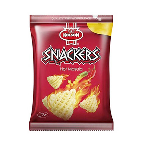 SNACKERS CHIPS 12GM HOT MASALA