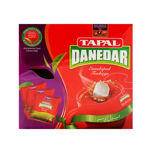 TAPAL DANEDAR TEA BAGS 50PCS ENVELOPE 100GM