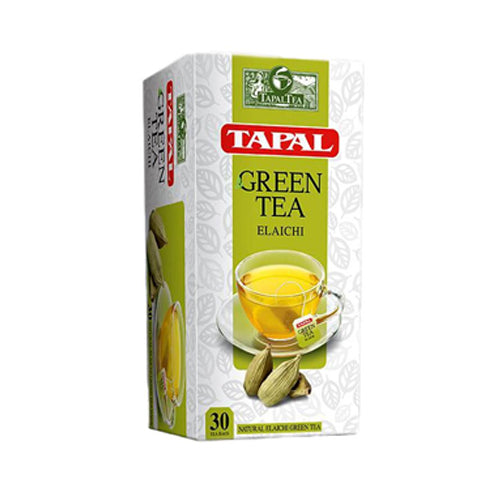 TAPAL GREEN TEA ELACHI 30PCS BAGS 45GM