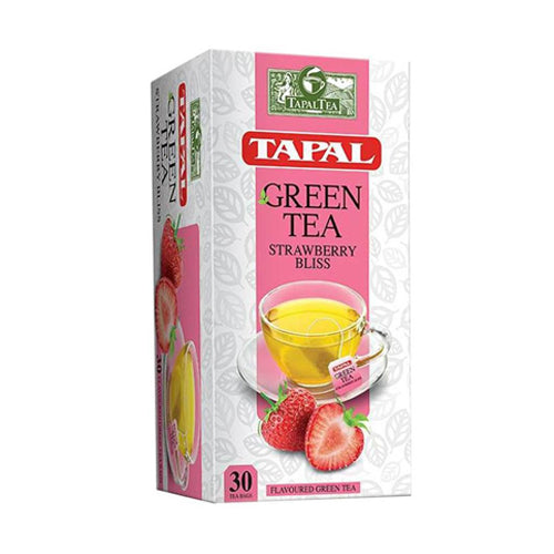 TAPAL GREEN TEA STRAWBERRY BLIS 30PCS BAGS 45GM