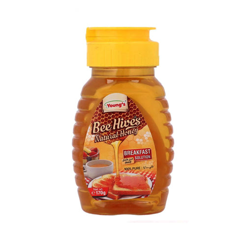YOUNGS BEE HIVES HONEY 170GM BOTTLE
