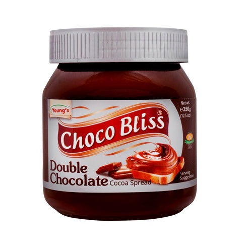 YOUNGS CHOCO BLISS 350GM DOUBLE CHOCOLATE